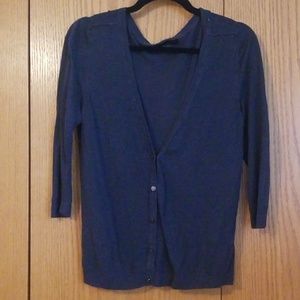 Banana Republic Navy Cardigan